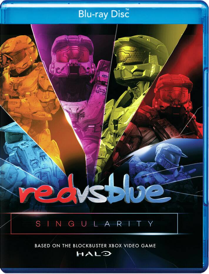 Front. Red vs. Blue: Singularity - BluRay.