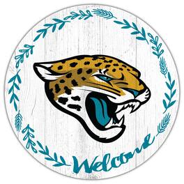 Fan Creations - 12" Welcome Circle Sign - Multicolor