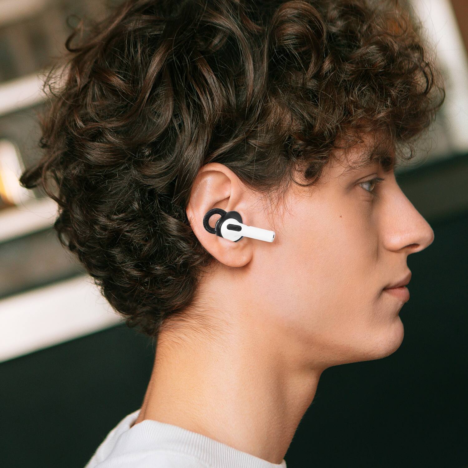 Alt View 16. SaharaCase - Silicone Accessories Kit for Apple AirPods 3 (3rd Generation) - Black.