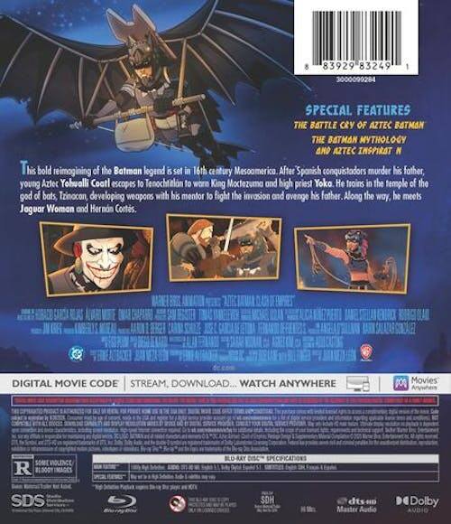 Back. Aztec Batman: Clash of Empires (Blu-ray + Digital) [Blu-ray].