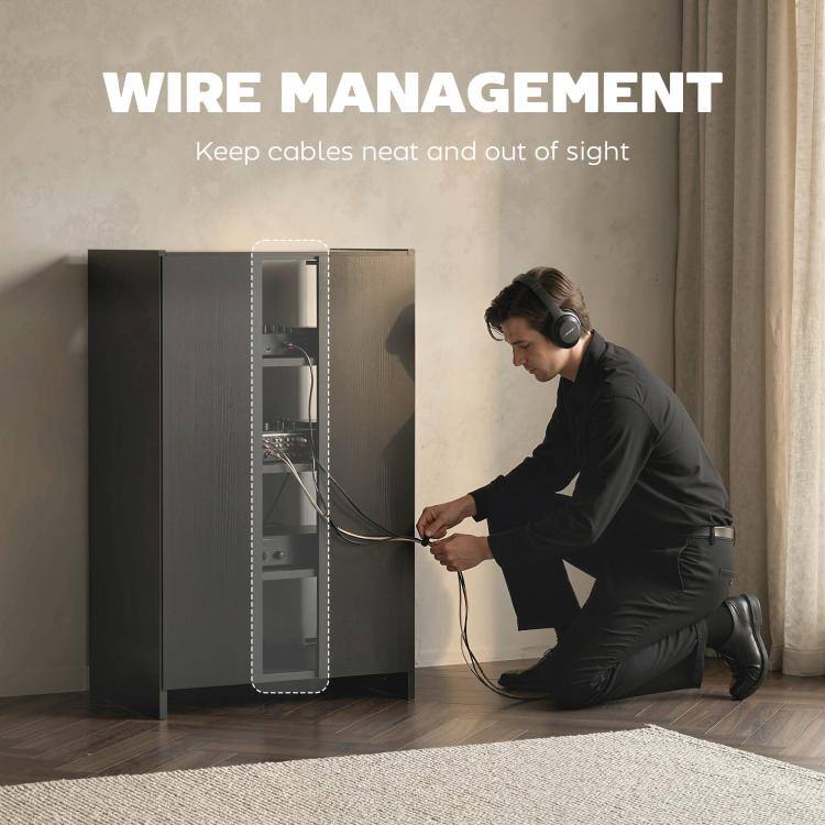 WIRE MANAGEMENT  
Keep cables neat and out of sight