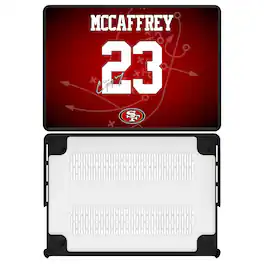 Keyscaper - Christian McCaffrey San Francisco 49ers MacBook Case - Pro 16 in - Multicolor