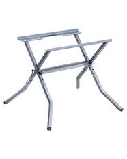 Front. VEVOR - Table Saw Folding Stand, 350 lbs / 158.76 kg Load Capacity, Portable Compact Table Saw Stand, Heavy Duty Construction - Gray.