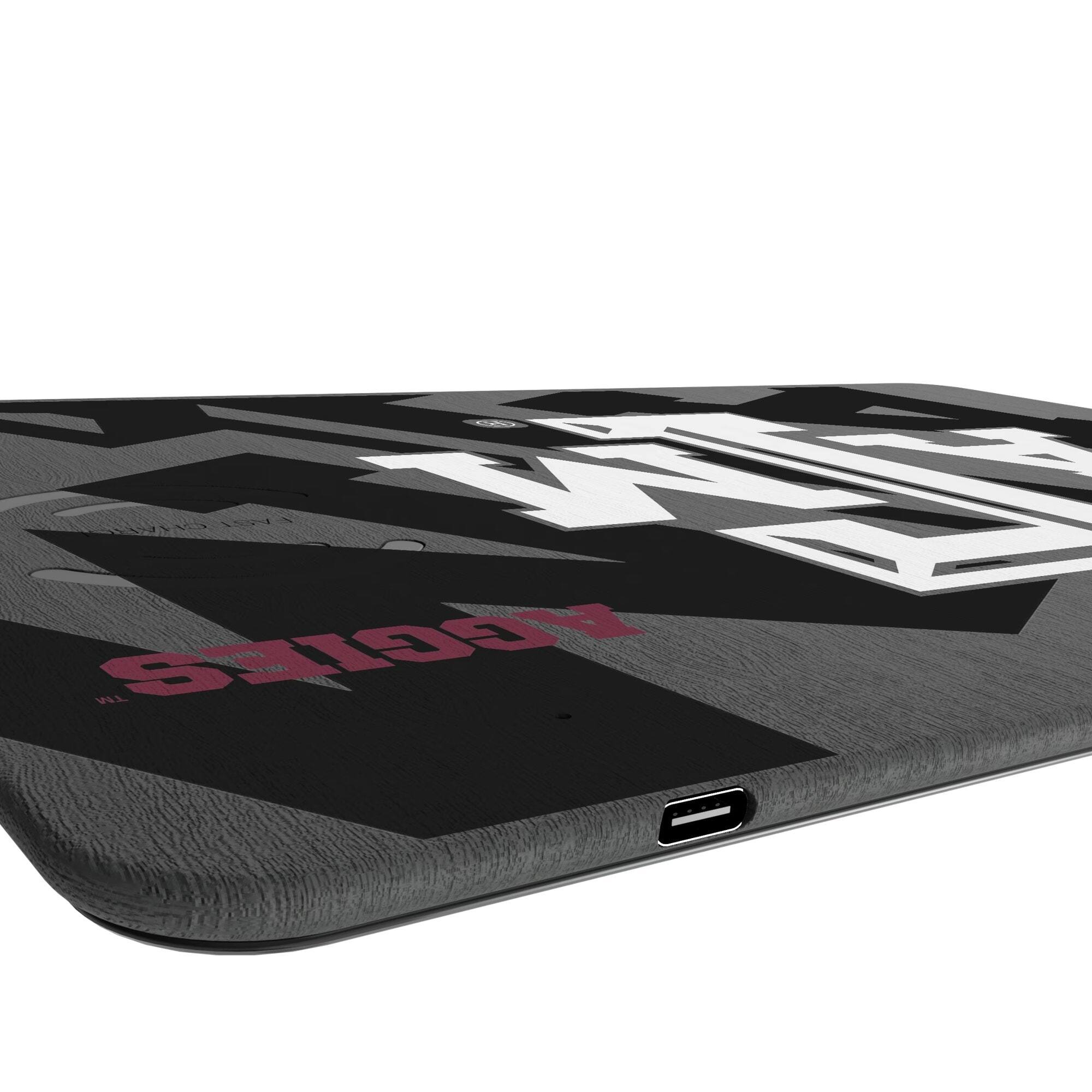 Alt View 2. Keyscaper - Texas A&M Aggies Wireless Charger and Mouse Pad - Multicolor.