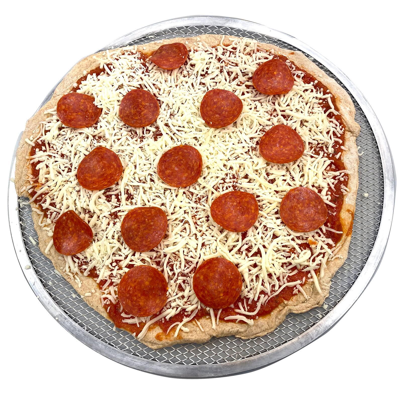 Alt View 2. Norpro - Anodized Aluminum Pizza Crisper, 16-Inch - Silver.