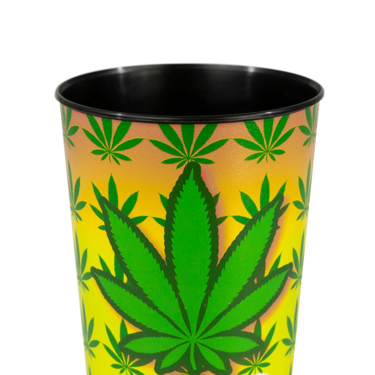 Alt View 2. Just Funky - 420 Stoner 32oz Stadium Cup - Green.