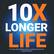 10X LONGER LIFE
*On tools with brushless motors, compared to tools with standard motors