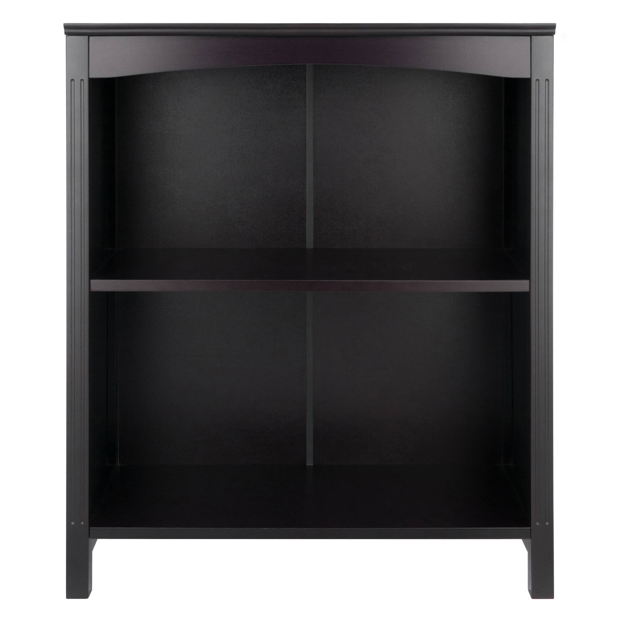 Alt View 1. Winsome Wood - Terrace 2-Section Shelf, 37" Wide - Espresso.