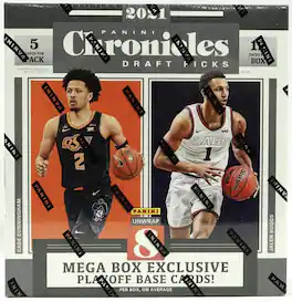 2021-22 Panini Chronicles Draft Picks Basketball Mega Box (Playoff Cards!)