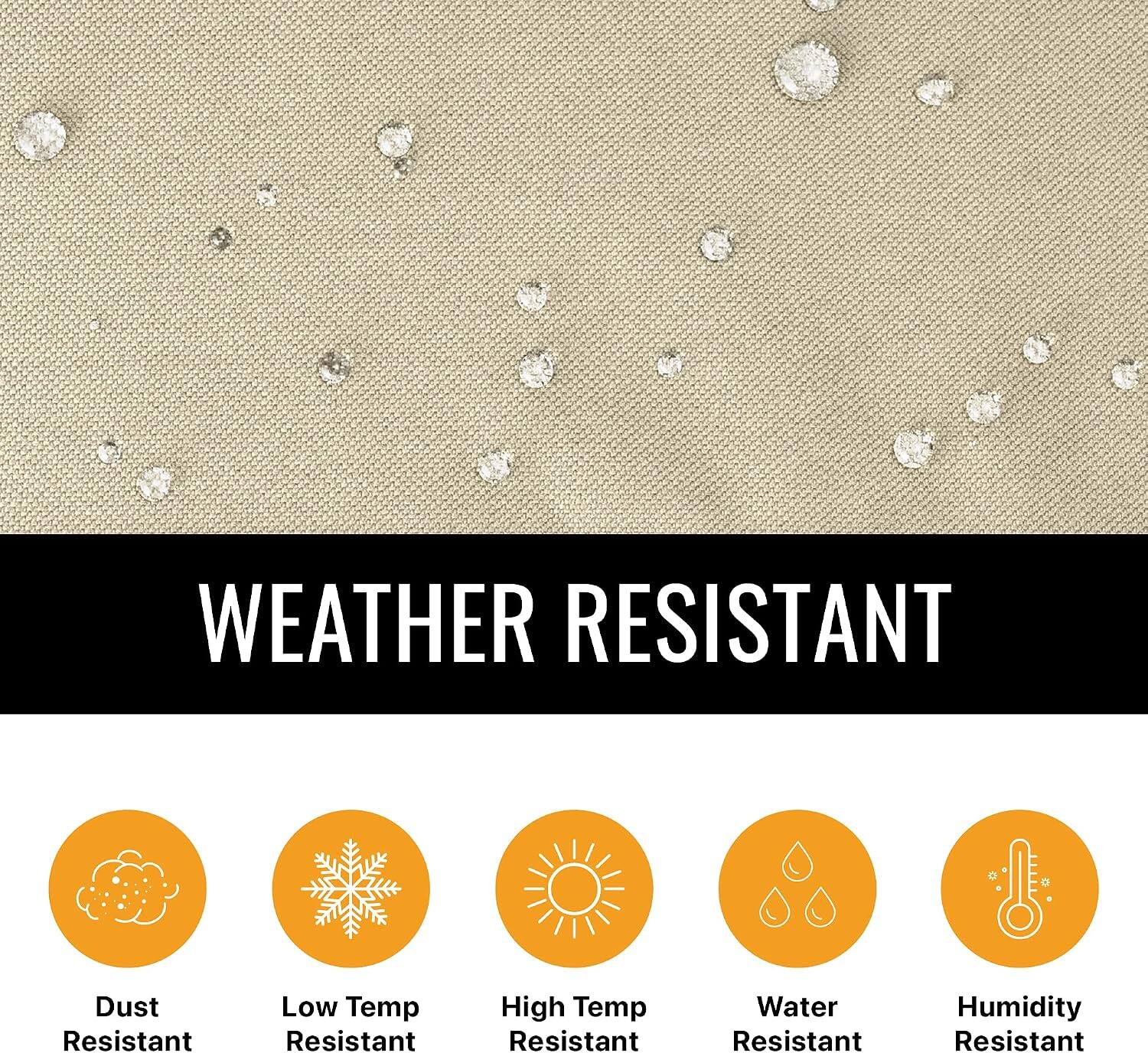 WEATHER RESISTANT
- Dust Resistant
- Low Temp Resistant
- High Temp Resistant
- Water Resistant
- Humidity Resistant