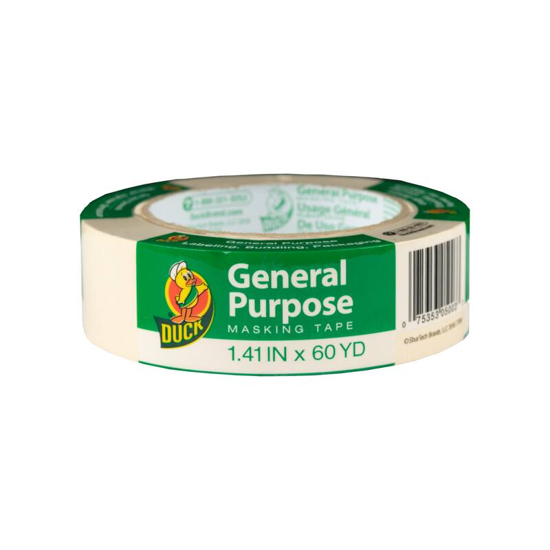General Purpose Masking Tape  
1.41 IN x 60 YD  

General Purpose  
Usage Général  
De Uso General  

© 3M Company