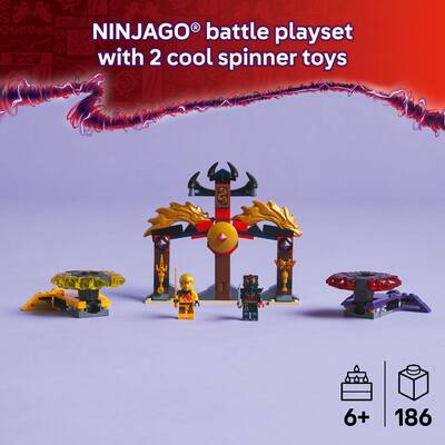 LEGO NINJAGO Dragon Spinjitzu Battle Pack Building Toy 71826 LEGO NINJAGO Dragon Spinjitzu Battle Pack Building Toy 71826