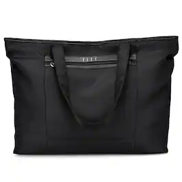 Elle - Rendezvous 38L Twill Weekender Duffel Bag - Black