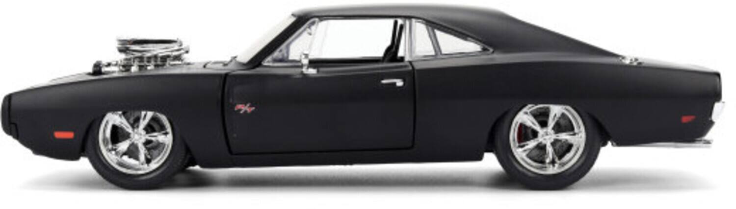 Alt View 4. Jada Toys - Jada Toys - 1:24 Fast & Furious 4 - Dom's Dodge Charger   - COLLECTIBLES - Multicolor.