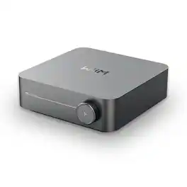 WiiM - Amp Pro Multiroom Audio Streaming Amplifier, Google Cast, Alexa, HDMI ARC, Dark Gray