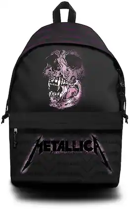 PopMarket - Metallica - Rocksax - Metallica - Pushhead Logo - Daypack with Laptop Pocket (Black) - Multicolor