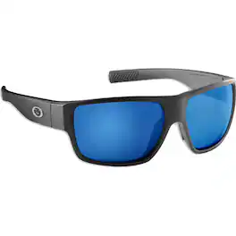Flying Fisherman - Granders Polarized Sunglasses - Matte Black/Smoke Blue Mirror