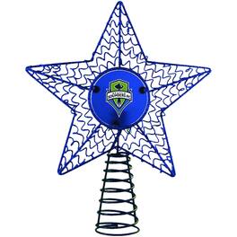 The Memory Company - Seattle Sounders FC Star Tree Topper - Multicolor