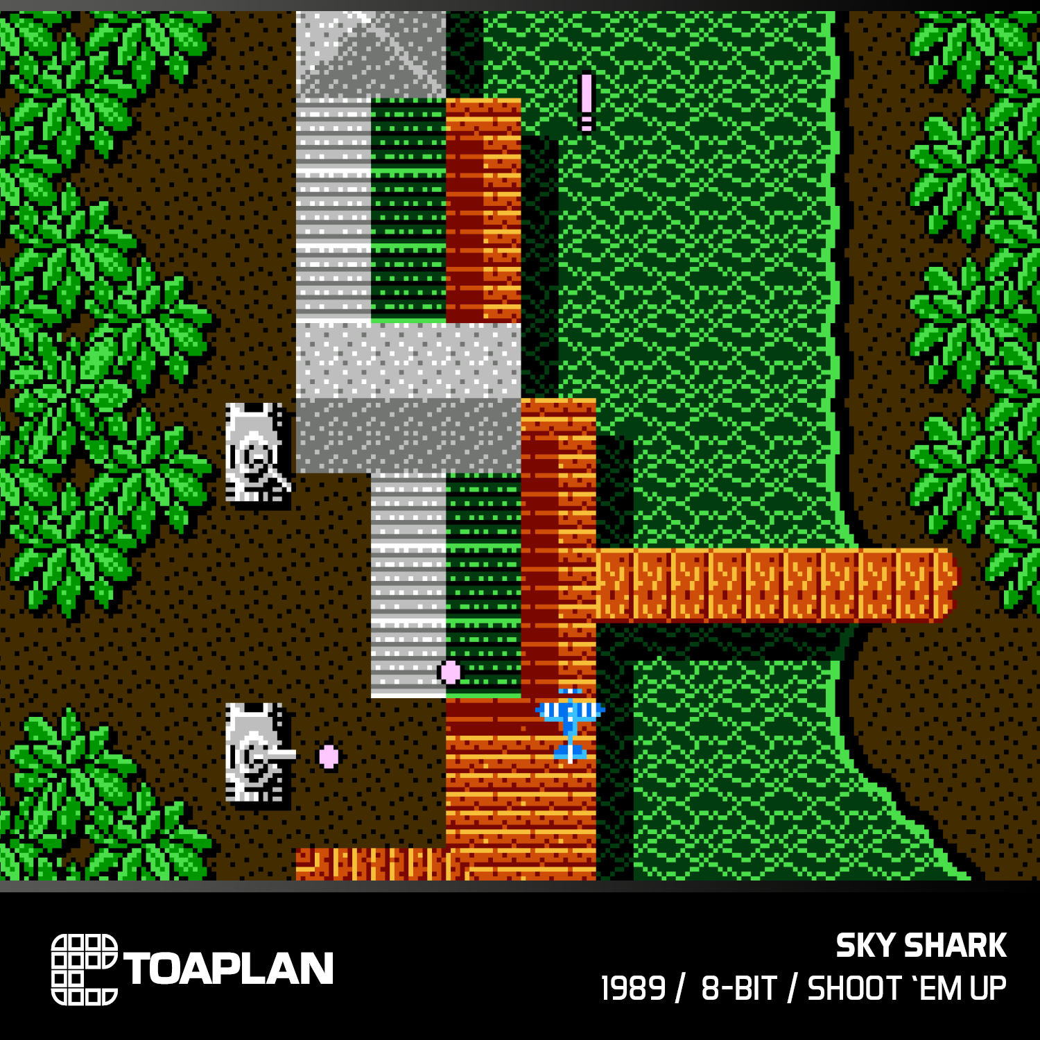 SKY SHARK  
TOAPLAN  
1989 / 8-BIT / SHOOT 'EM UP