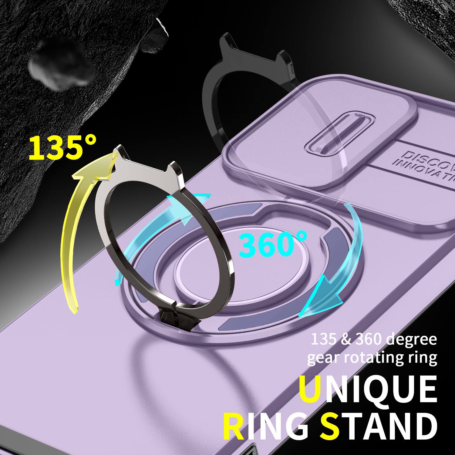 135
DISCO INNOVATION
360
135 & 360 degree gear rotating ring
UNIQUE RING STAND