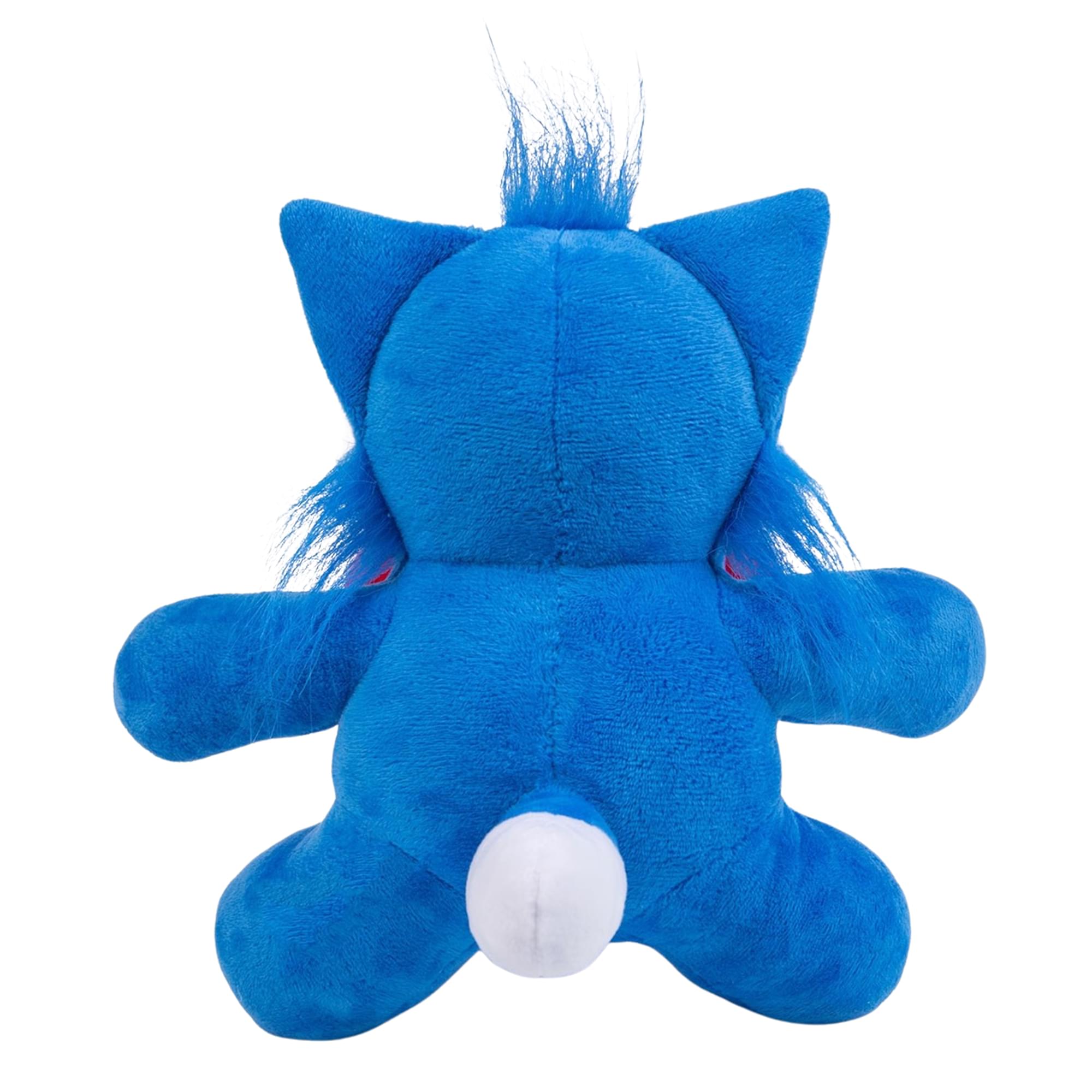 Alt View 3. Gaming Heads - Fallout 76 Mr. Fuzzy 9.5 Inch Collector Plush - Blue.