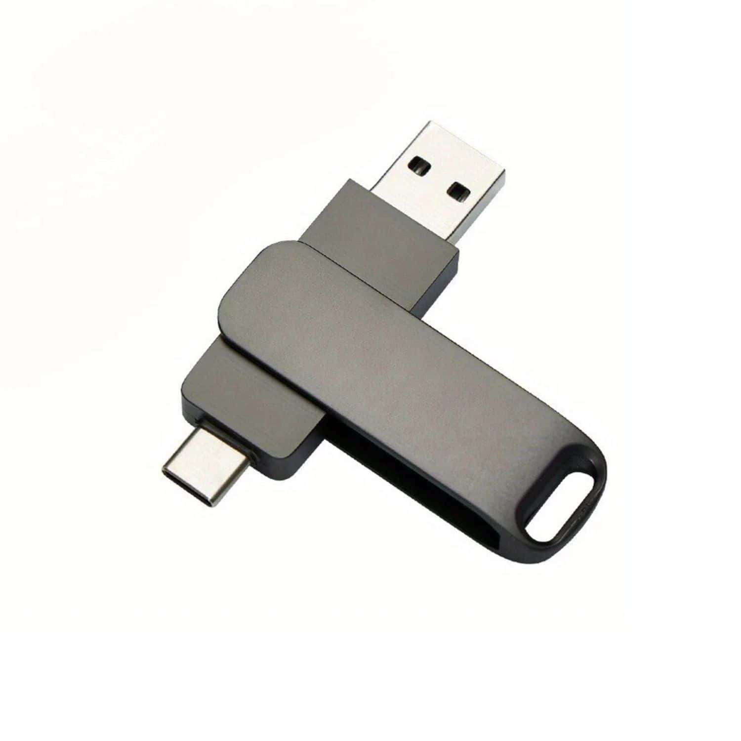 Stock Preferred - 128GB High-Speed USB 3.0 Type-C Flash Drive – Dual Interface, Portable Storage