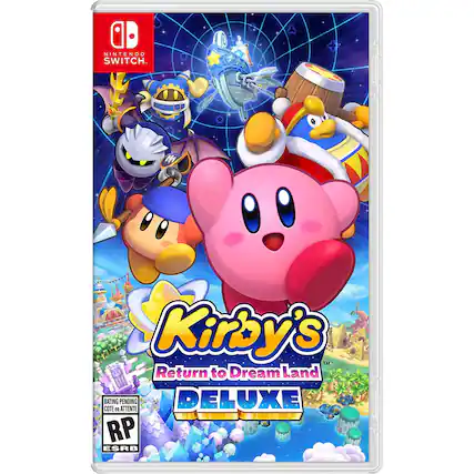 Nintendo Switch. Kirby's Return to Dream Land Deluxe. Rating Pending. - T (Teen 13+)