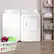 Alt View 1. Insignia™ - 6.7 Cu. Ft. Electric Dryer with Sensor Dry - White.
