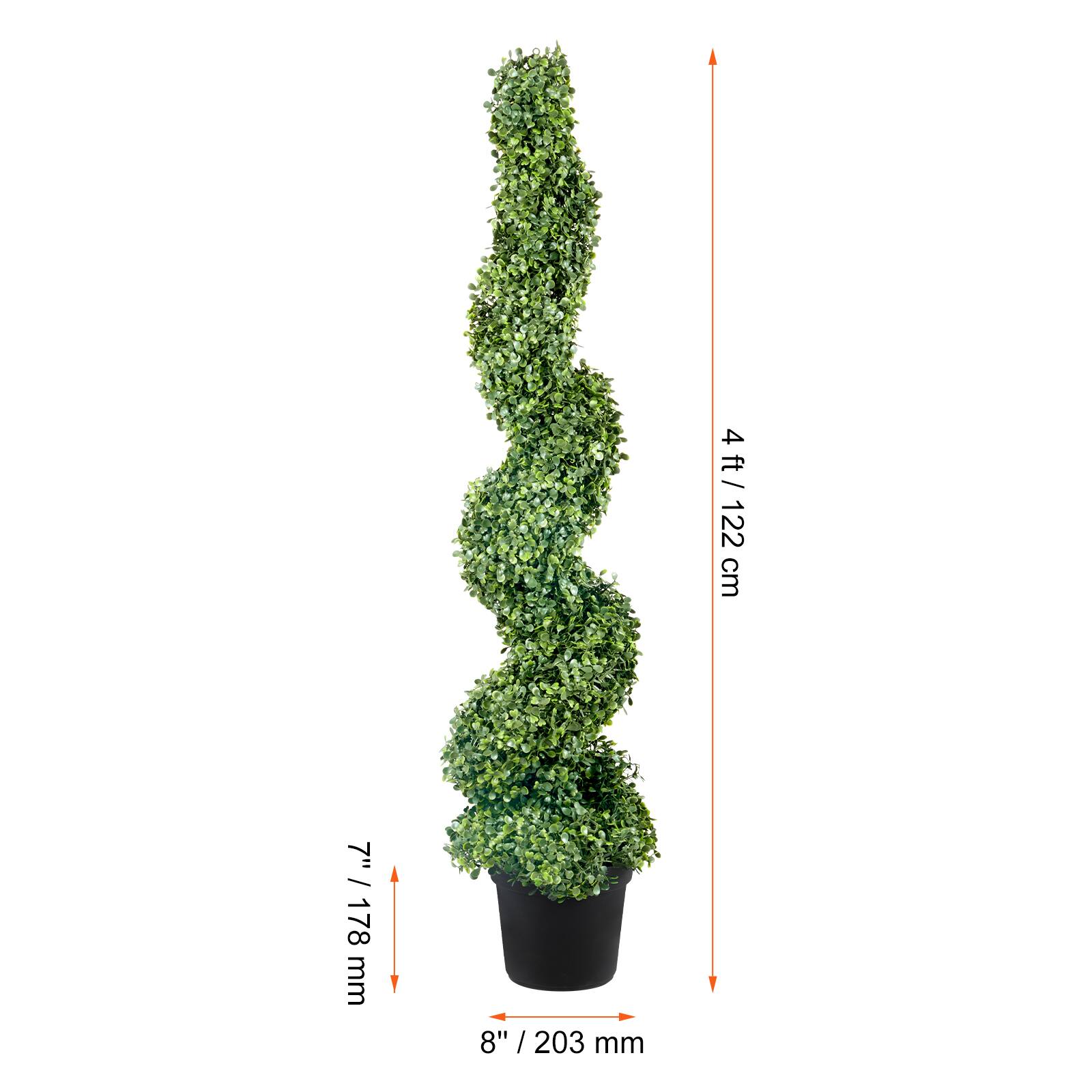 4 ft / 122 cm  
7" / 178 mm  
8" / 203 mm