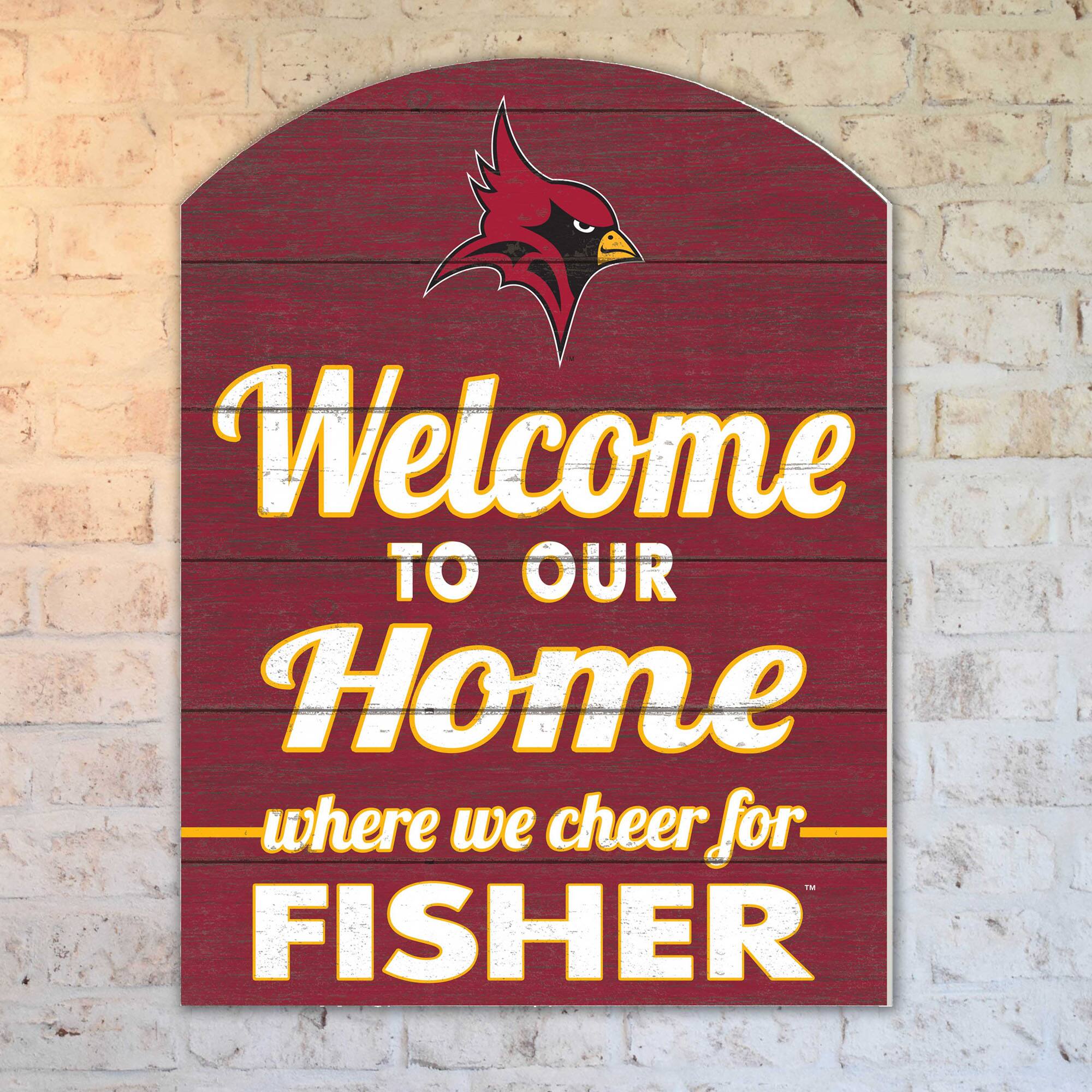 Welcome to our Home where we cheer for FISHER