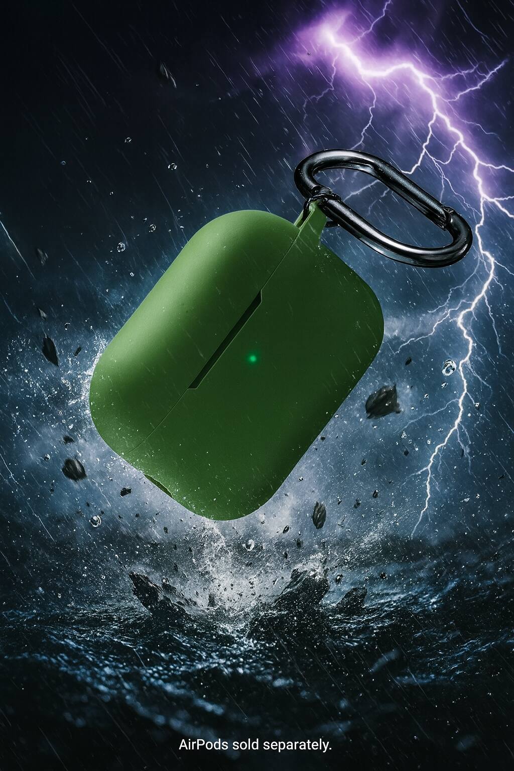 AirPods sold separately.