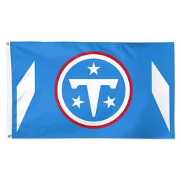 WinCraft - Tennessee Titans Single-Sided Deluxe 3' x 5' Vertical Stripe Flag - Multicolor