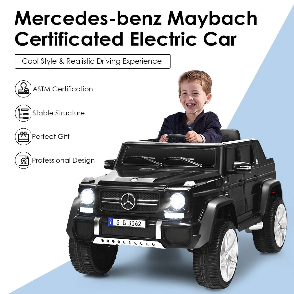 Mercedes-benz Maybach Certificated Electric Car

Cool Style & Realistic Driving Experience

- ASTM Certification
- Stable Structure
- Perfect Gift
- Professional Design

S.G 3062