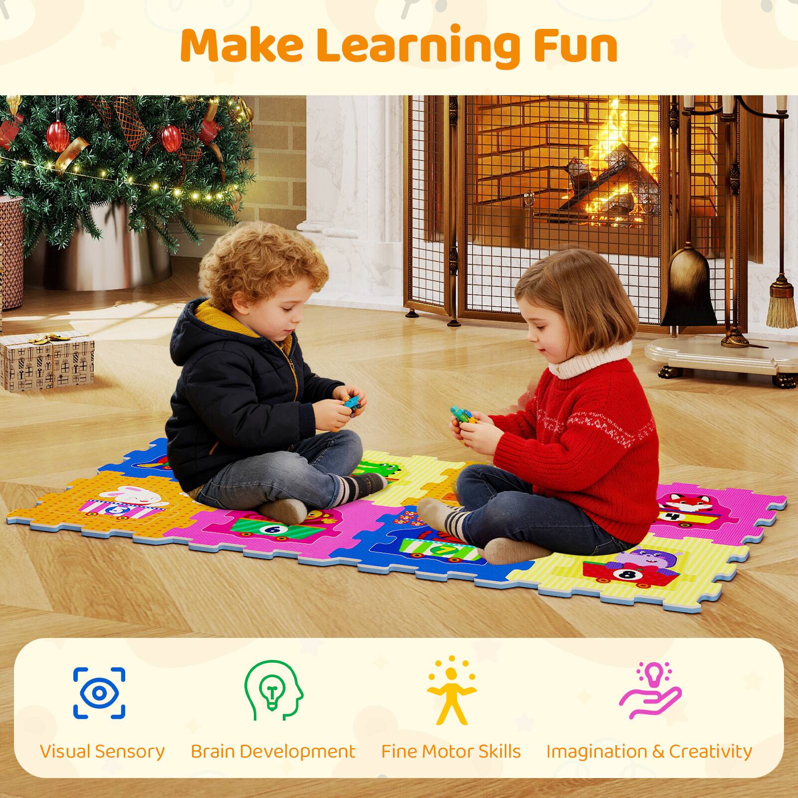 Make Learning Fun

- Visual Sensory
- Brain Development
- Fine Motor Skills
- Imagination & Creativity