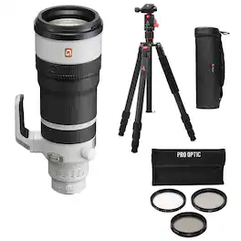 Bundle - Sony - FE 100-400mm f/4.5 GM OSS Lens, with Accessory Kit