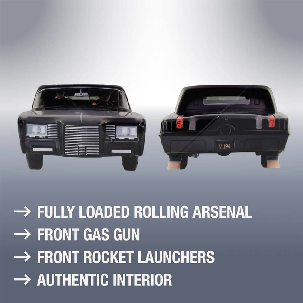 V 194  
FULLY LOADED ROLLING ARSENAL  
FRONT GAS GUN  
FRONT ROCKET LAUNCHERS  
AUTHENTIC INTERIOR