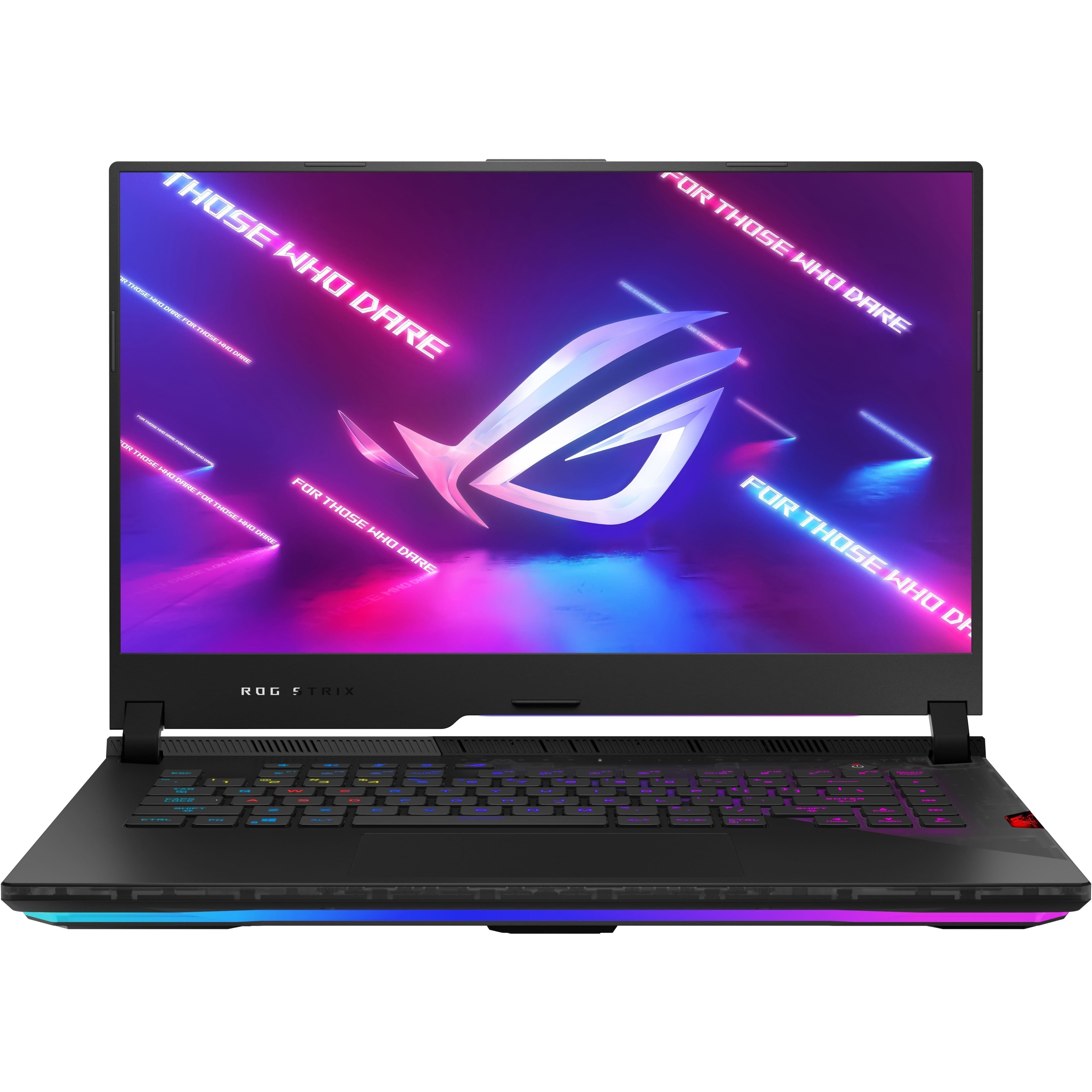 Front. ASUS - Strix SCAR 15 G533 15.6" Gaming Laptop - Intel Core i9 - 16 GB Memory - NVIDIA GeForce RTX 3060 - 512 GB SSD.
