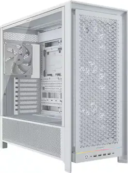 CORSAIR - 5000D RS Mid-Tower Modular PC Case - White