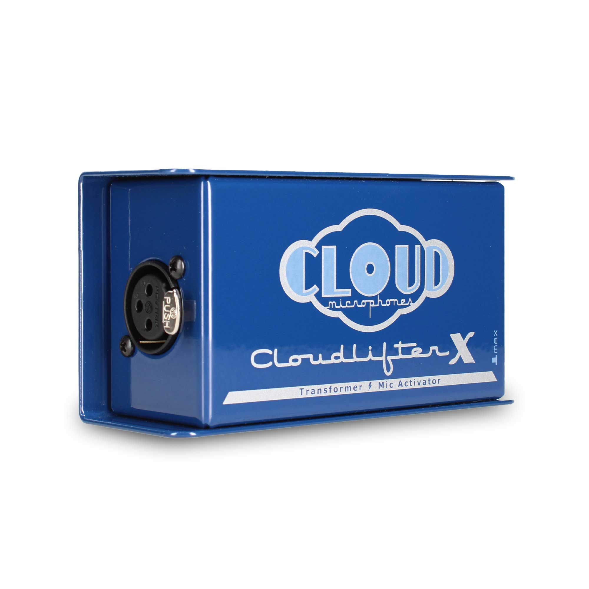 1 PUSH 1  
CLOUD microphones  
Cloudlifter X  
Transformer & Mic Activator