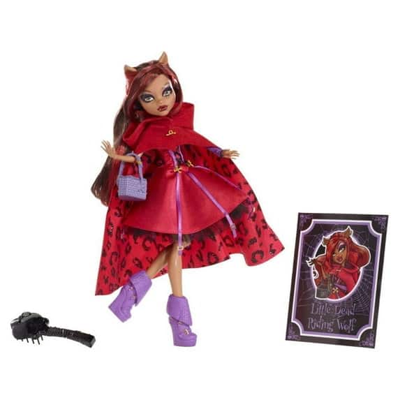 Monster High - Scary Tales Little Dead Riding Wolf (Clawdeen Wolf) Doll