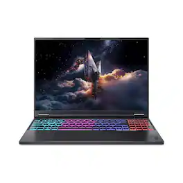 Acer - Nitro 16 16" Gaming Laptop, 2560 x 1600, AMD Ryzen 9 9955HX, 32GB RAM, 1TB SSD, RTX 5070, AN16-A91-R3CL - Obsidian Black