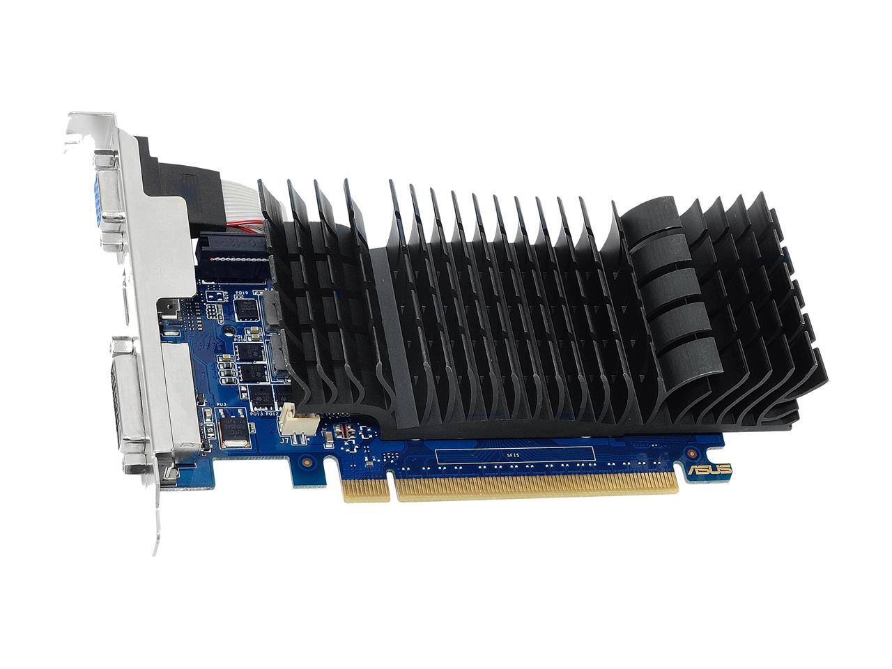Alt View 2. ASUS - ASUS GeForce GT 730 2GB GDDR5 PCI Express 2.0 Low Profile Graphics Card GT730-SL-2GD5-BRK.