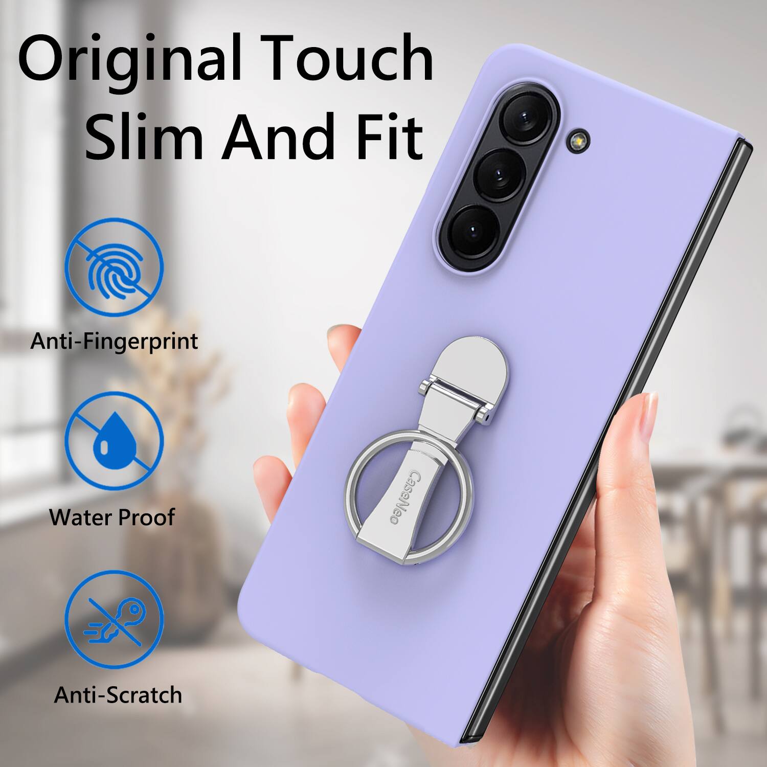 Original Touch Slim And Fit Anti-Fingerprint Water Proof Case Neo Anti-Scratch