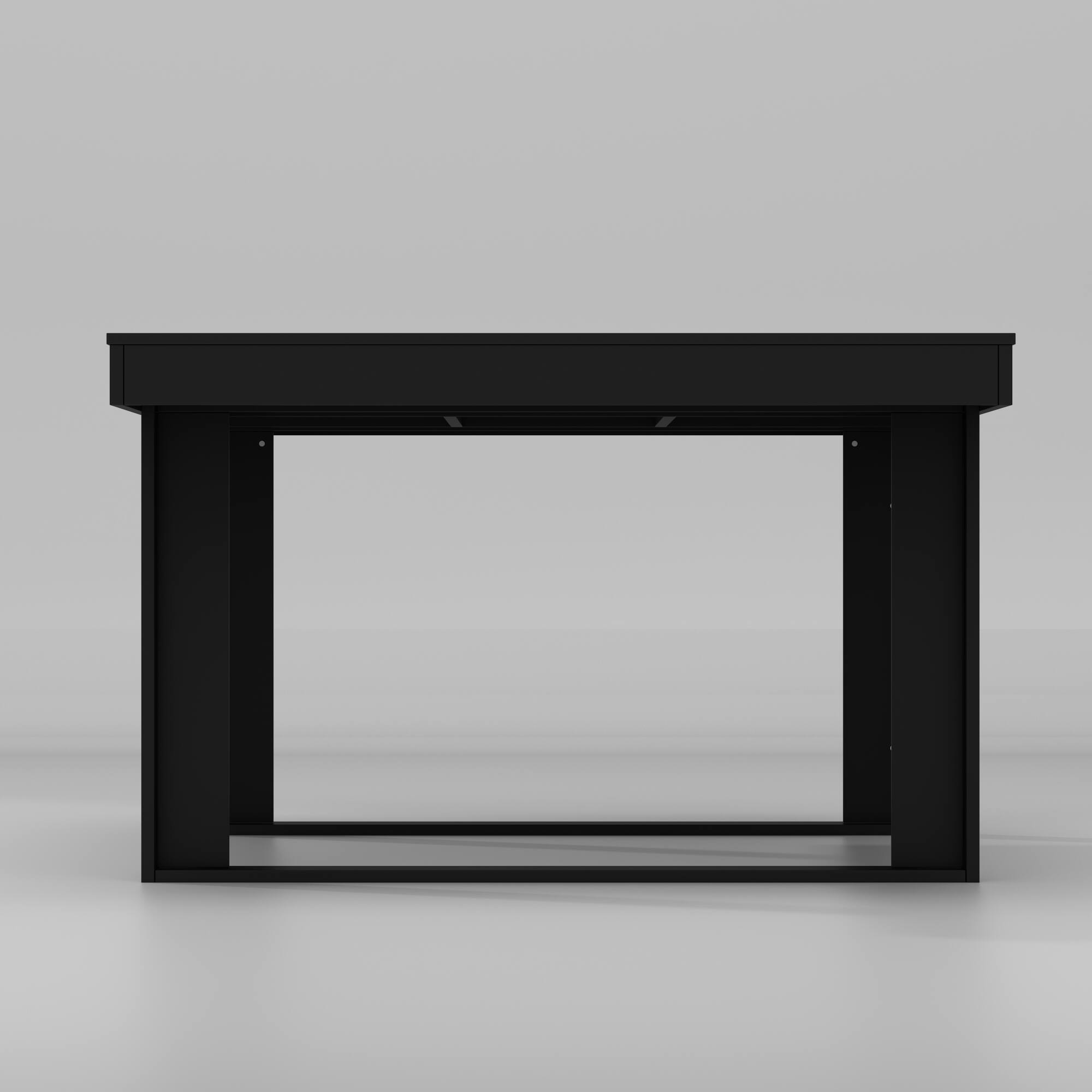 Back. FUFU & GAGA - FUFU&GAGA Ergonomic Office Work Table - Team Meeting, Project Collaboration & Productivity Desk - Black.