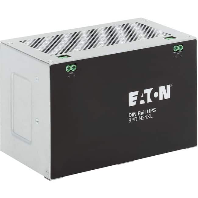 Tripp Lite - by Eaton 24V DC DIN Rail Extended Battery Module (EBM) for Select DC Industrial UPS Systems - 24 V DC - Lead - Black