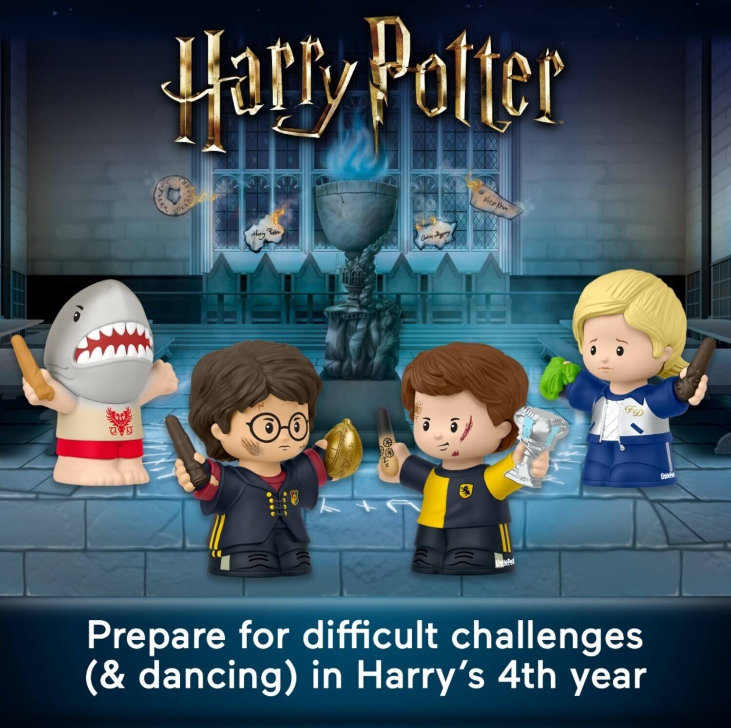 Harry Potter: Prepare for difficult challenges (& dancing) in Harry's 4th year.