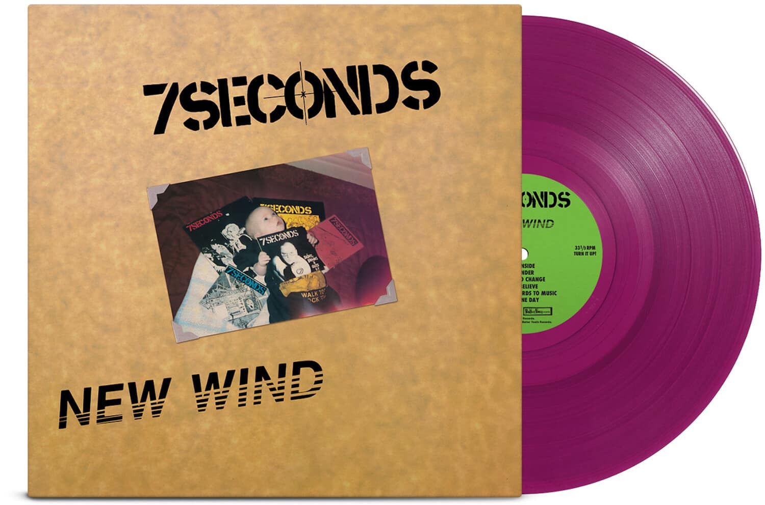 7Seconds - New Wind / Change In My Head  - VINYL LP