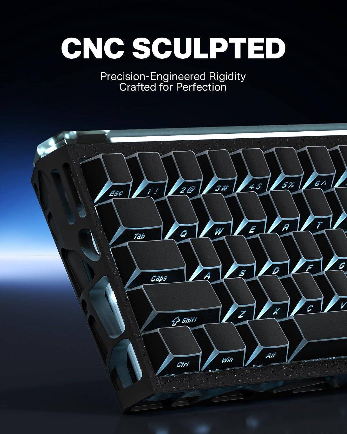 CNC SCULPTED  
Precision-Engineered Rigidity  
Crafted for Perfection
