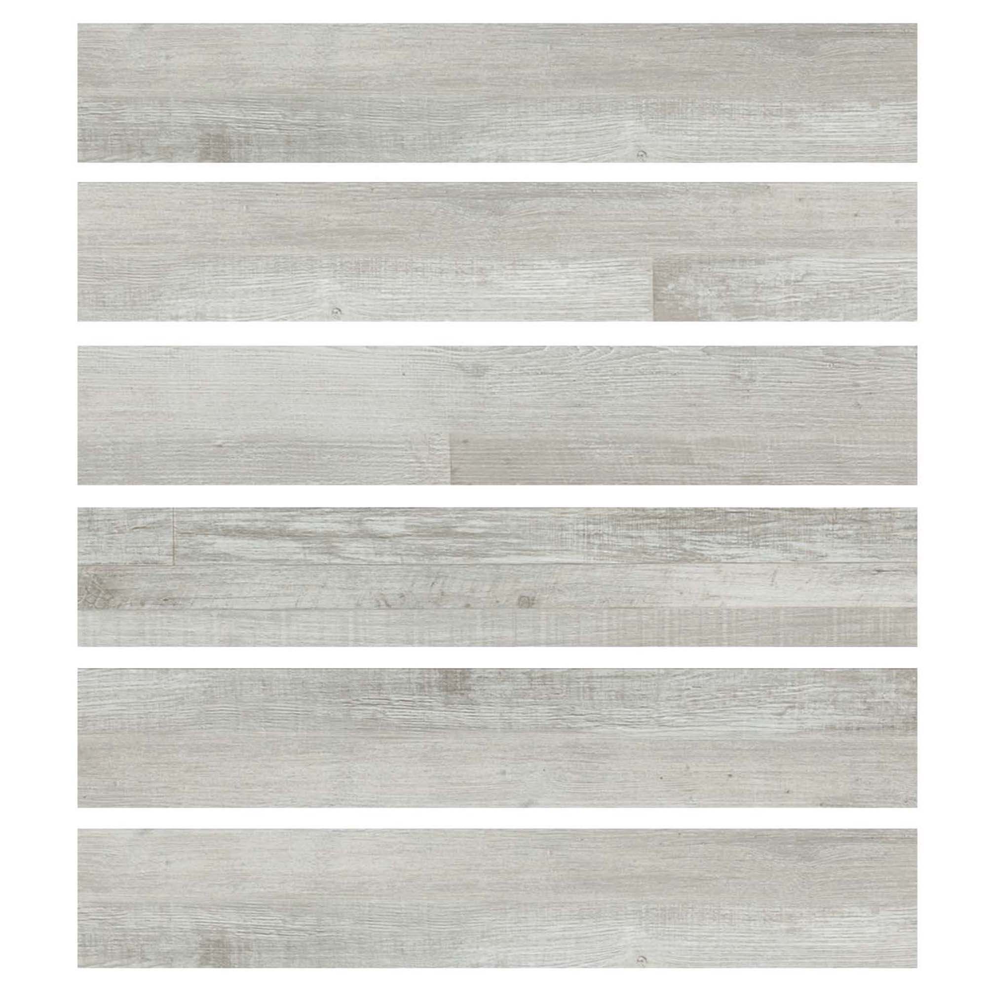 Front. APRILSOUL - 30PCS 12 MIL 6x36x2mm Vinyl Peel and Stick Flooring Tile Water Resistant - GRAY.