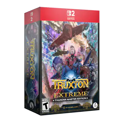Nintendo Switch Truxton Extreme Thunder Master Edition
Tatsujin
Teen
ESRB - T (Teen 13+)
